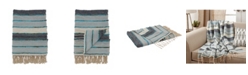 Saro Lifestyle Striped Design Throw Blanket